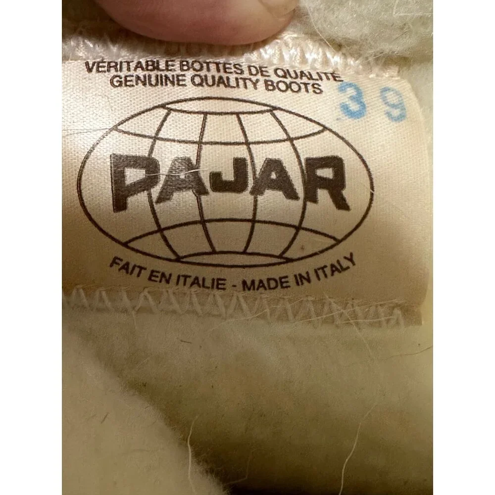 Pajar Vintage Après-Ski Fur Boots Made in Italy EU 39